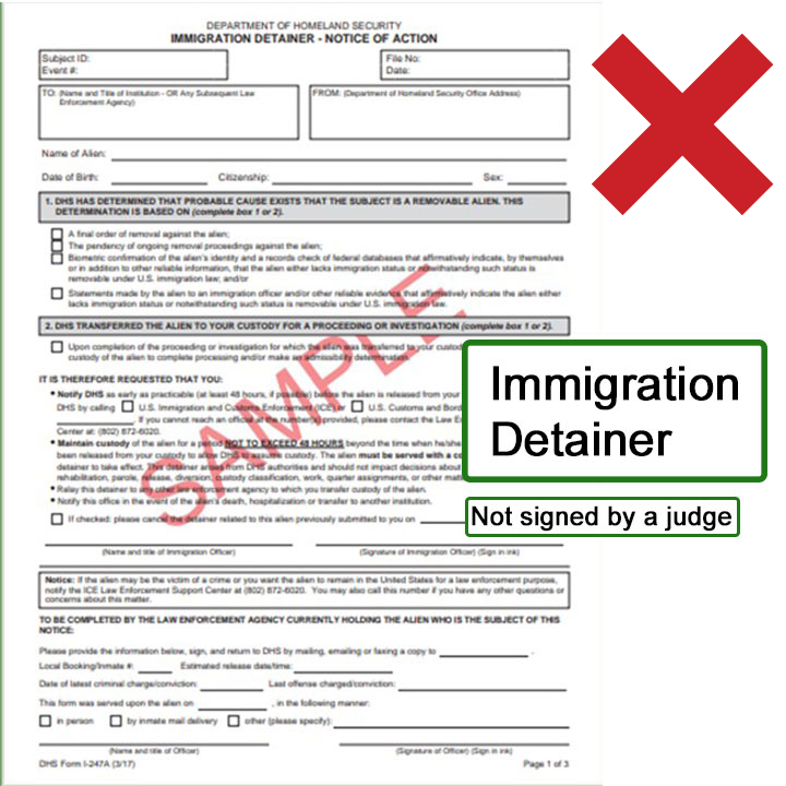 Invalid Warrant Sample